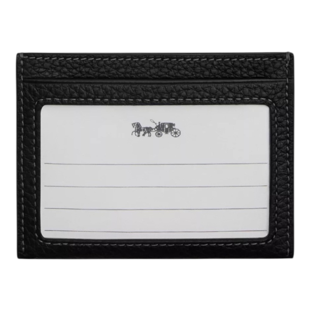 Coach Slim ID Card Case with Varsity Motif - Picture 5 of 6